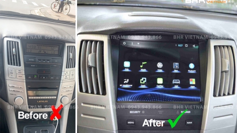 Màn hình DVD Android xe Lexus RX330/ RX350 2003 - 2007  | Màn nguyên khối Flycar